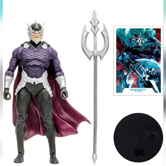 DC Multiverse Gold Label Ocean Master DC New 52 Figure 7" NWT - Picture 2 of 6
